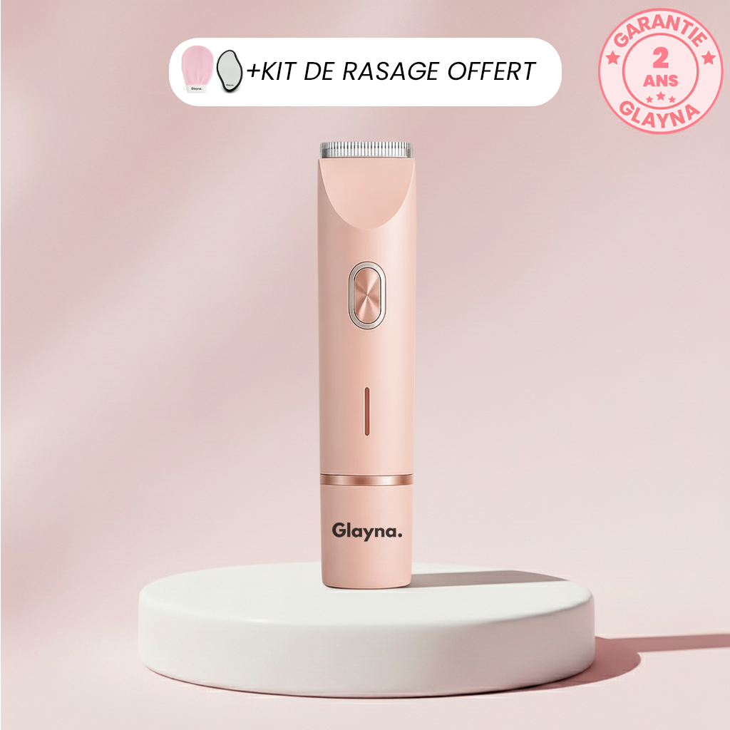 GlaynaOne - Rasoir Électrique Intime